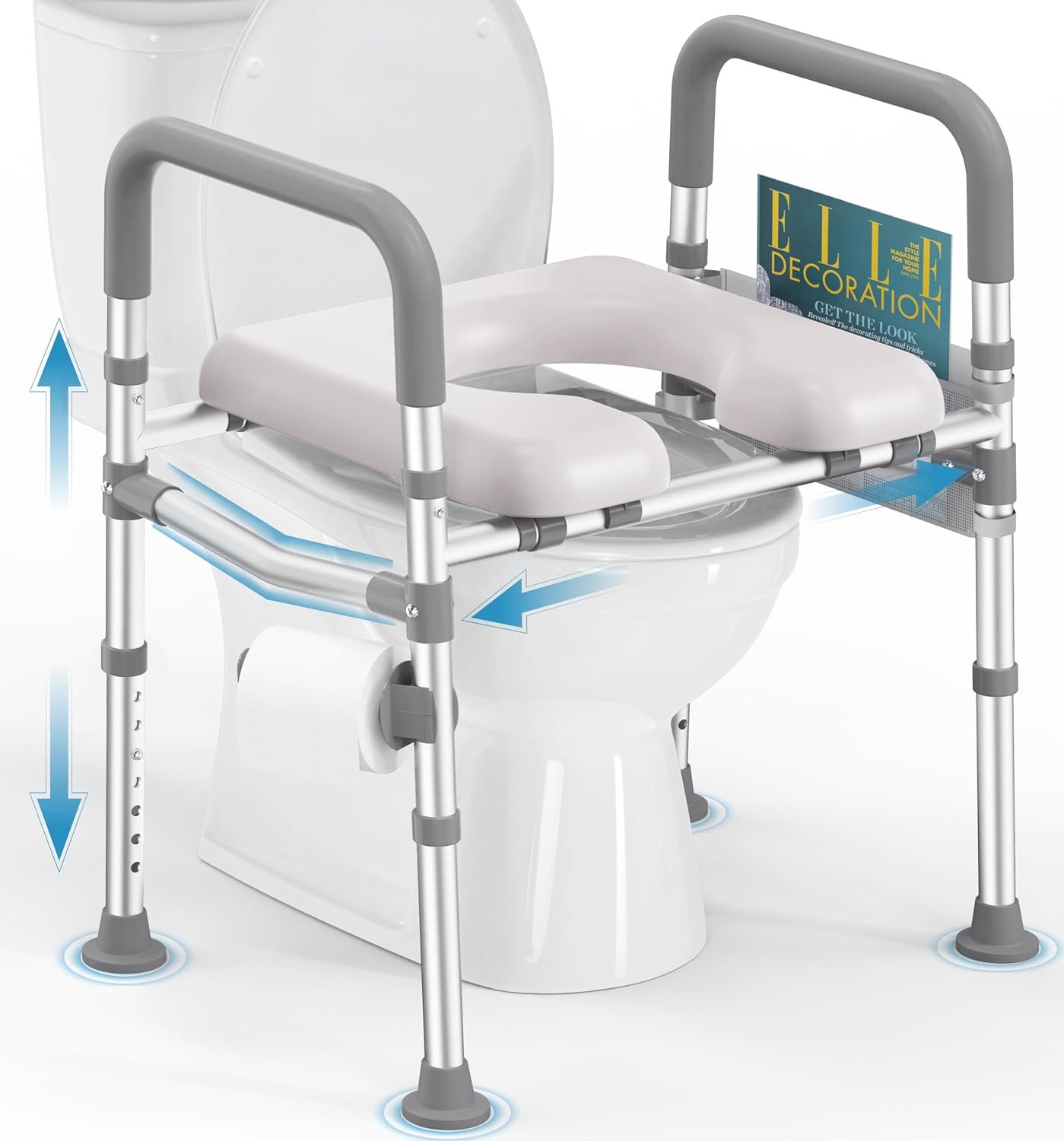 HOMLAND Toilet Seat Risers for Seni...