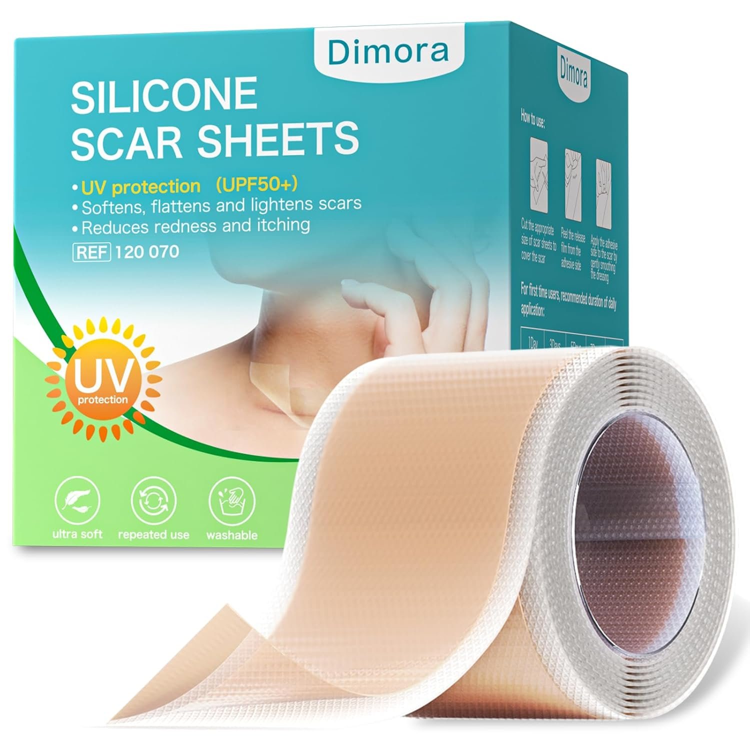 Dimora UPF50+ Silicone Scar Sheets ...