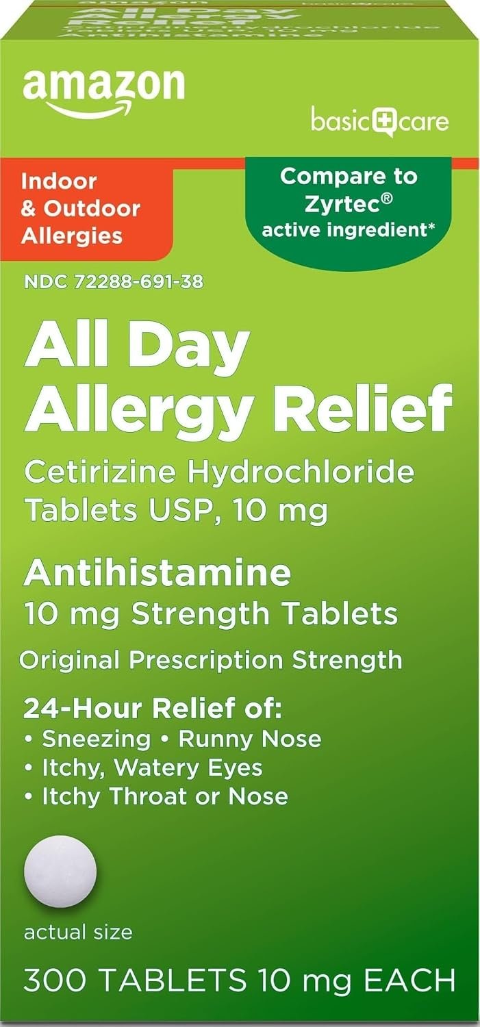 Amazon Basic Care All Day Allergy, ...