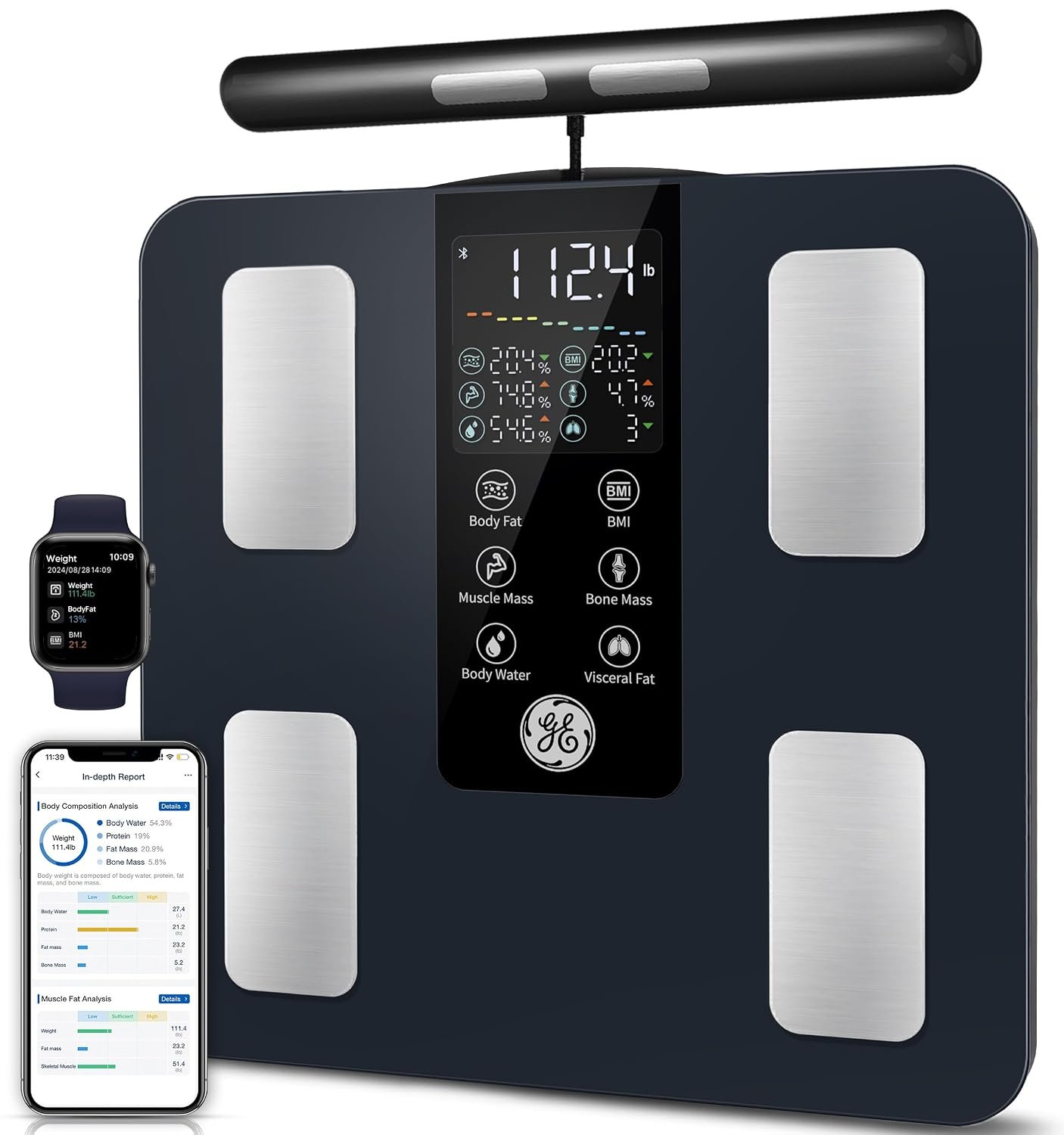 GE Smart Scale for Body Weight: Ful...