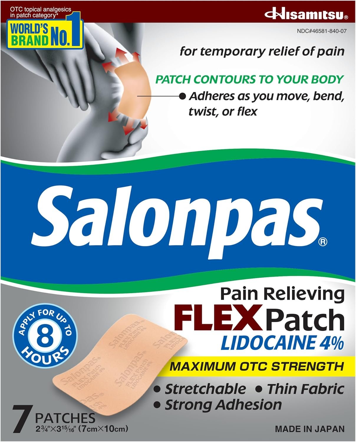 Salonpas Pain Relieving Flex Patch ...