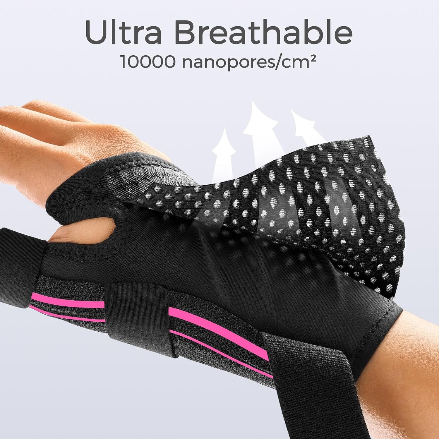 FREETOO Thumb and Wrist Brace Right Left Hand for Arthritis and Support | Thumb Spica Splint,Thumb Stabilizer;De Quervain Syndrome,Sprain,Tendinitis,Trigger thumb,CMC;Sleeping,Work,Type,Ergonomical - Image 4
