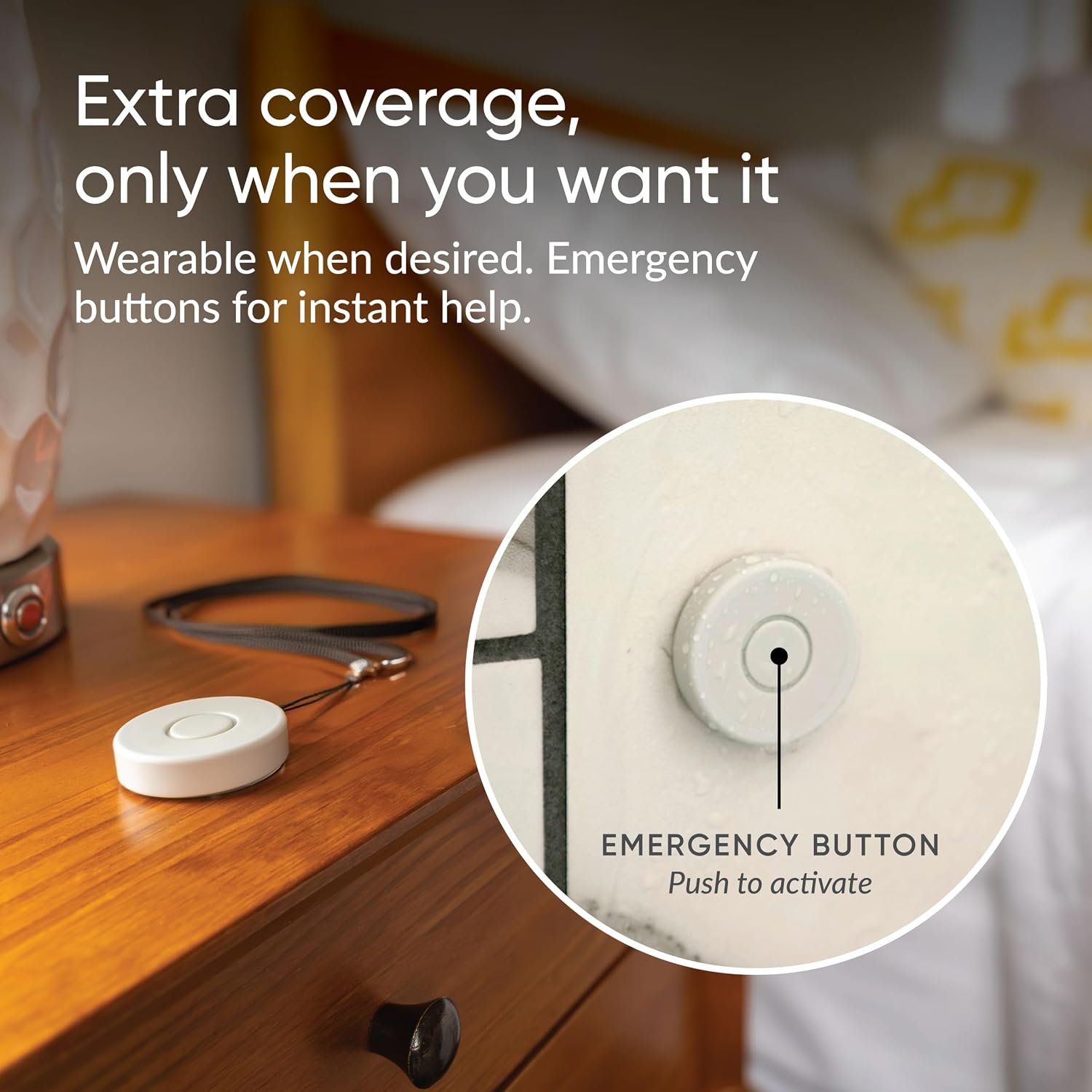 Nomo Medical Alert System with Fall Detection for Seniors at Home | WiFi Enabled, 911 Emergency Calling, Daily Activity Monitoring, 2-Way Voice, 60-Day Trial, Monthly Subscription - Image 5