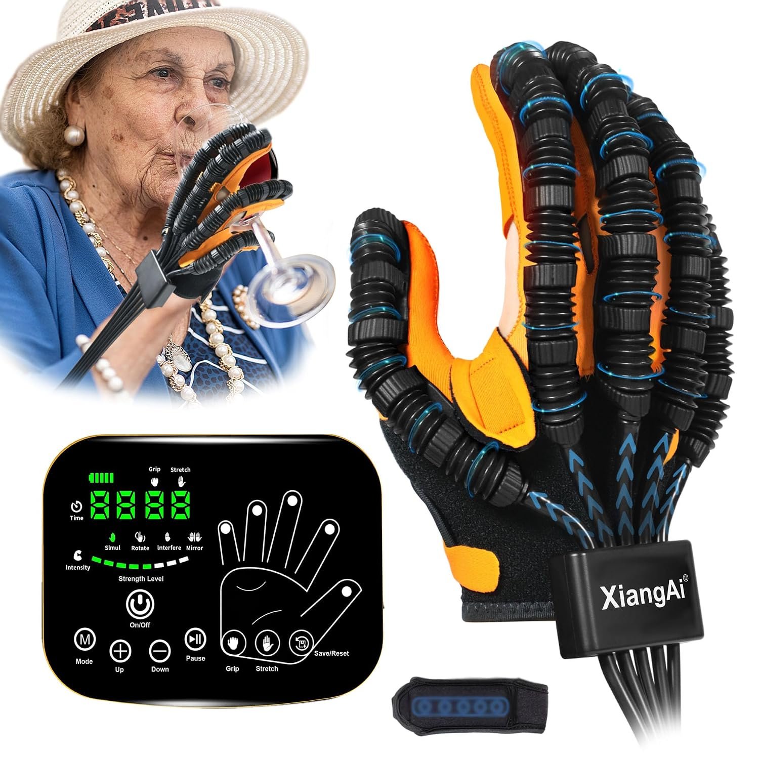 Rehabilitation Robot Gloves for Hem...