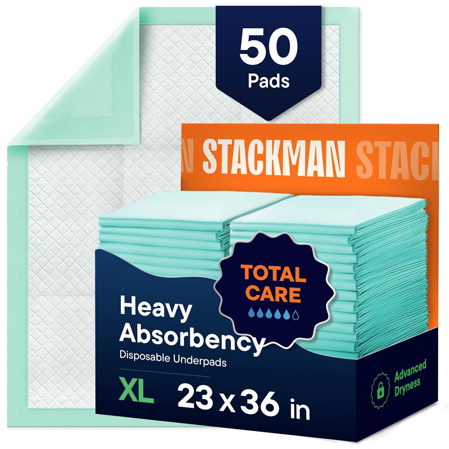 Chucks Pads Disposable [50-Pack] Un...