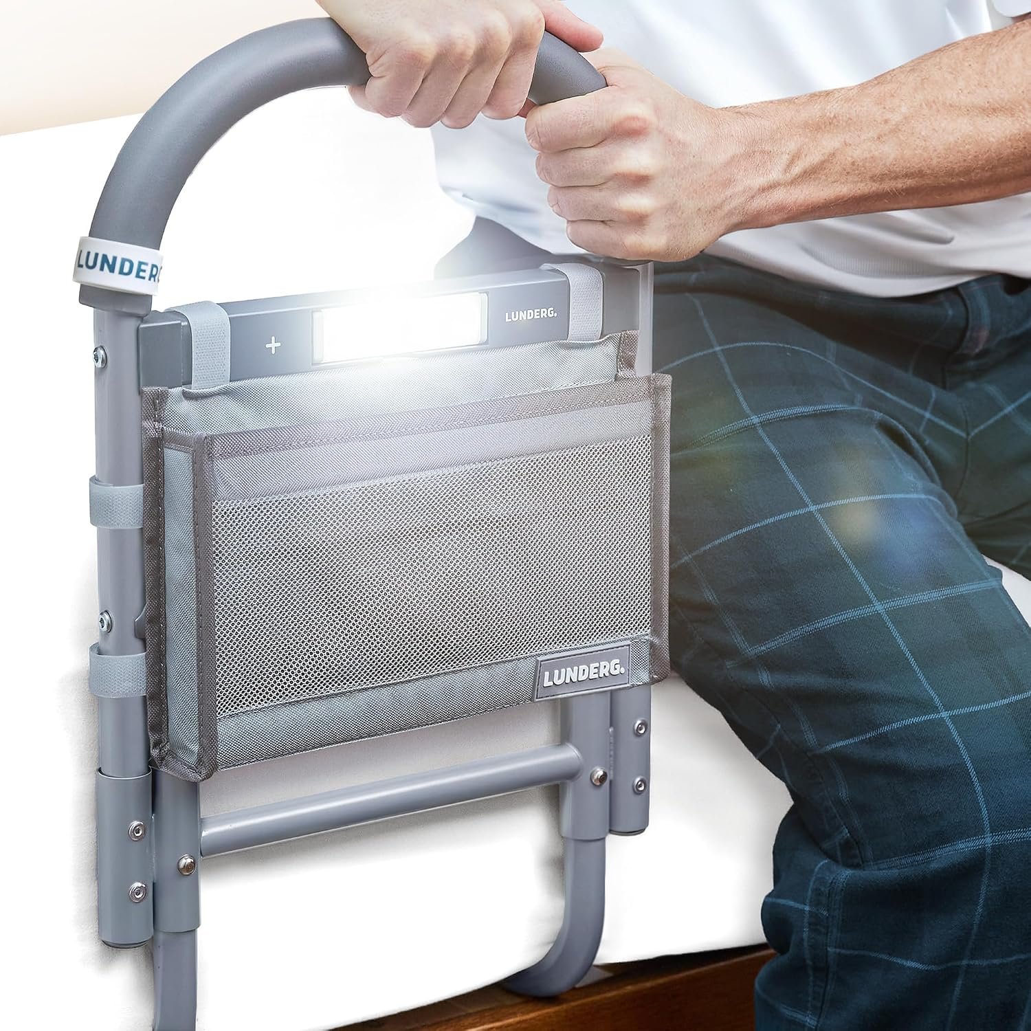 Lunderg Bed Assist Rail for Seniors...