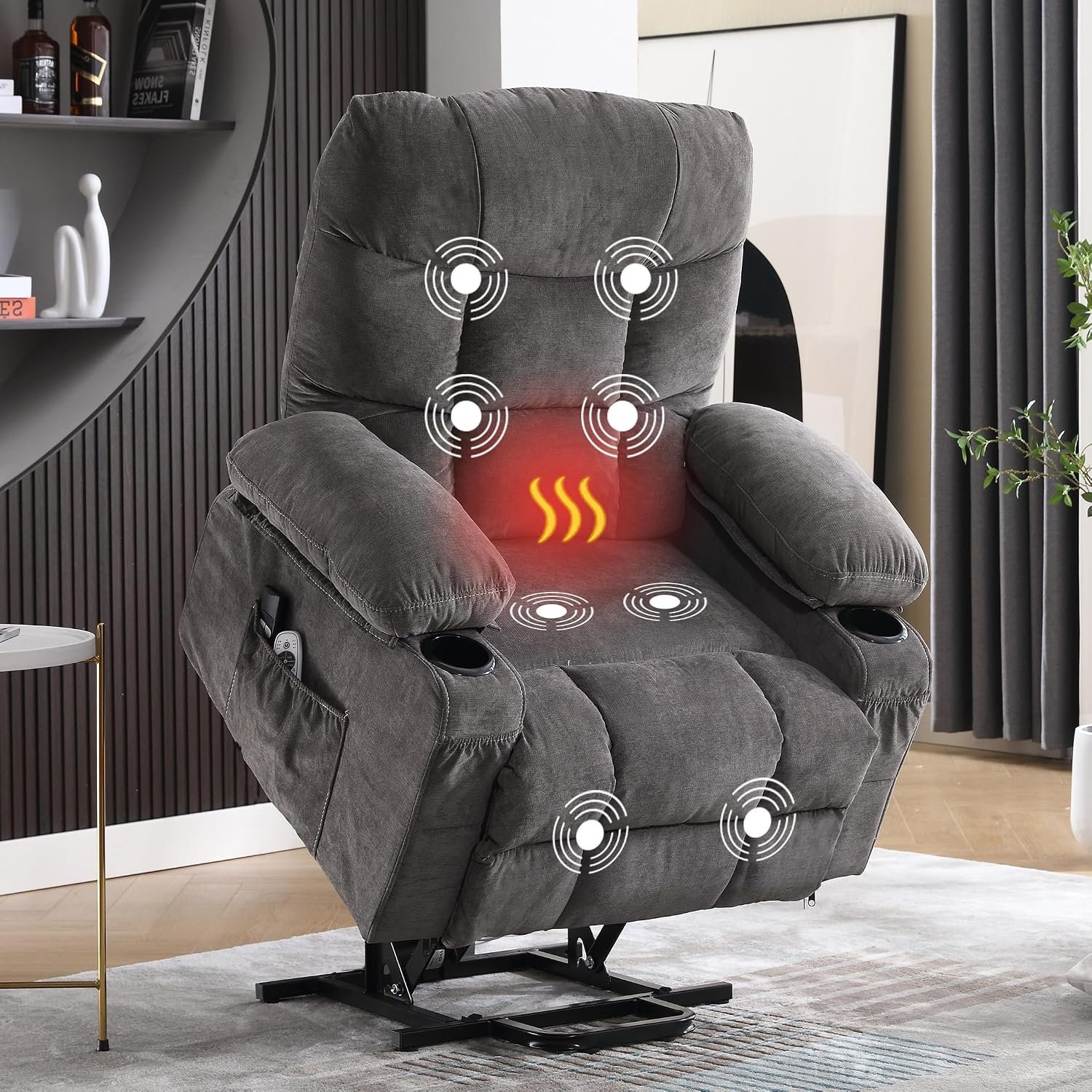 MAHOMICO Power Lift Recliner Chair ...