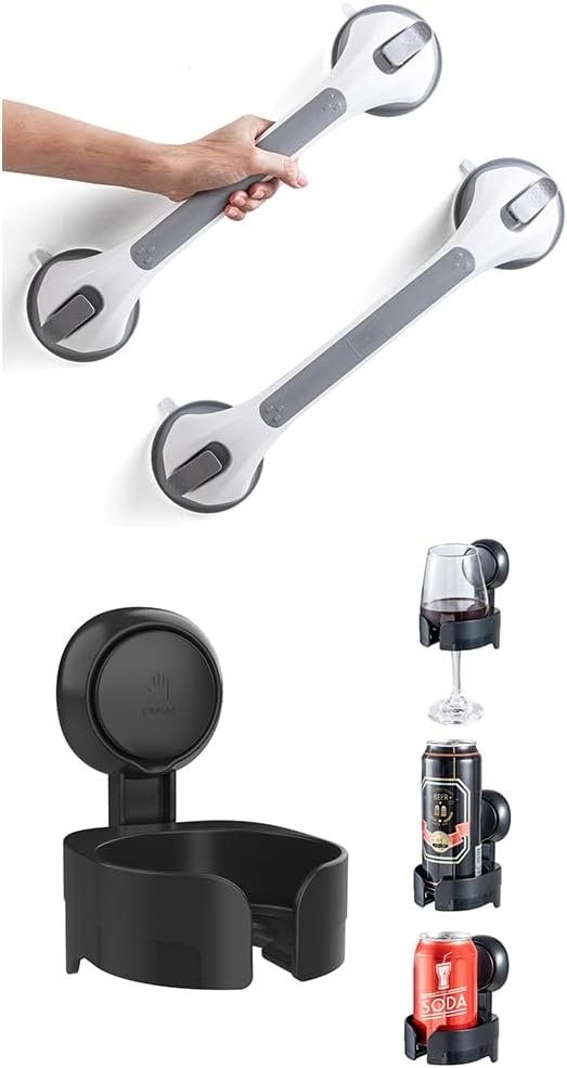 LEVERLOC Shower Grab Bars & Sh...