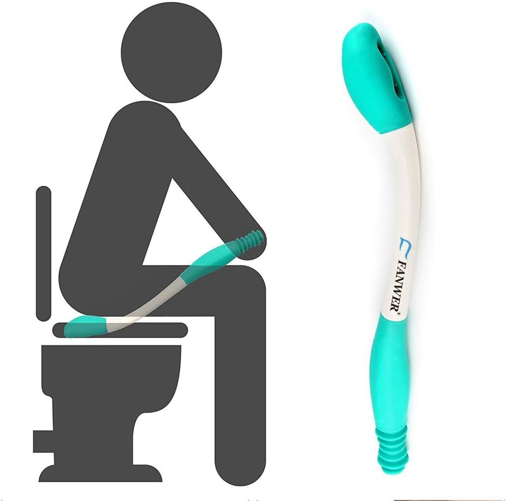 Fanwer Toilet Aids Tools,Long Reach...