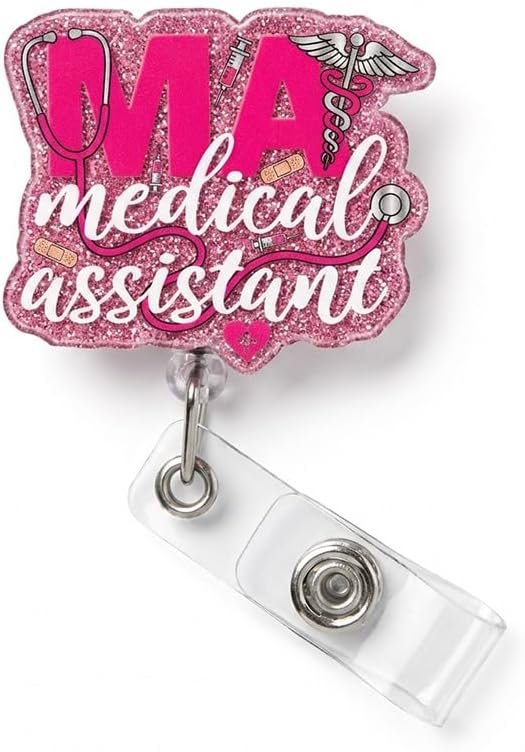 Medical Assistant Badge Reel Retrac...