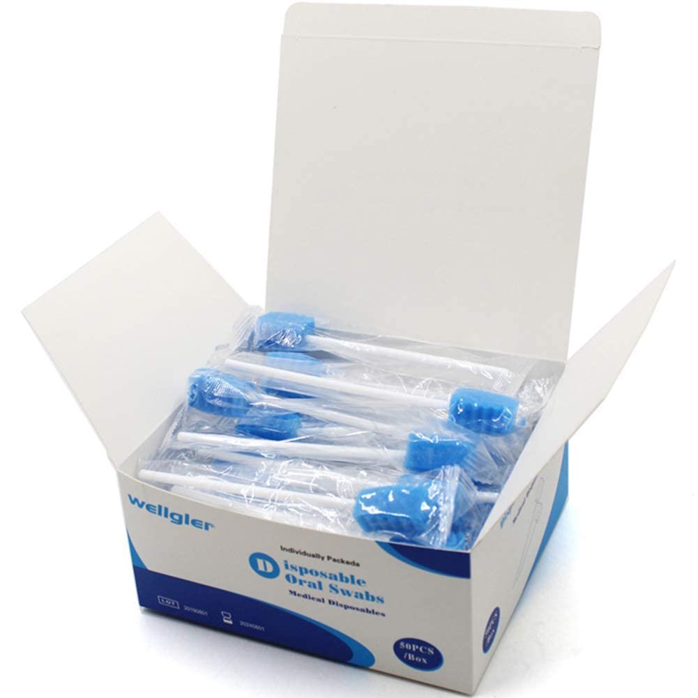 Disposable Oral Care Swabs Tooth Cl...