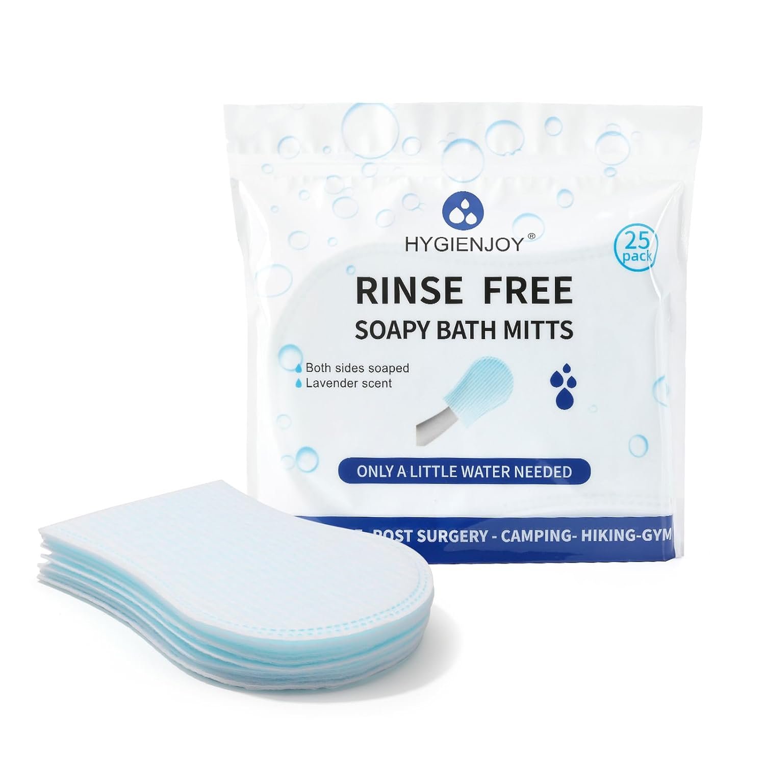 HYGIENJOY- Rinse Free Bath Sponges ...
