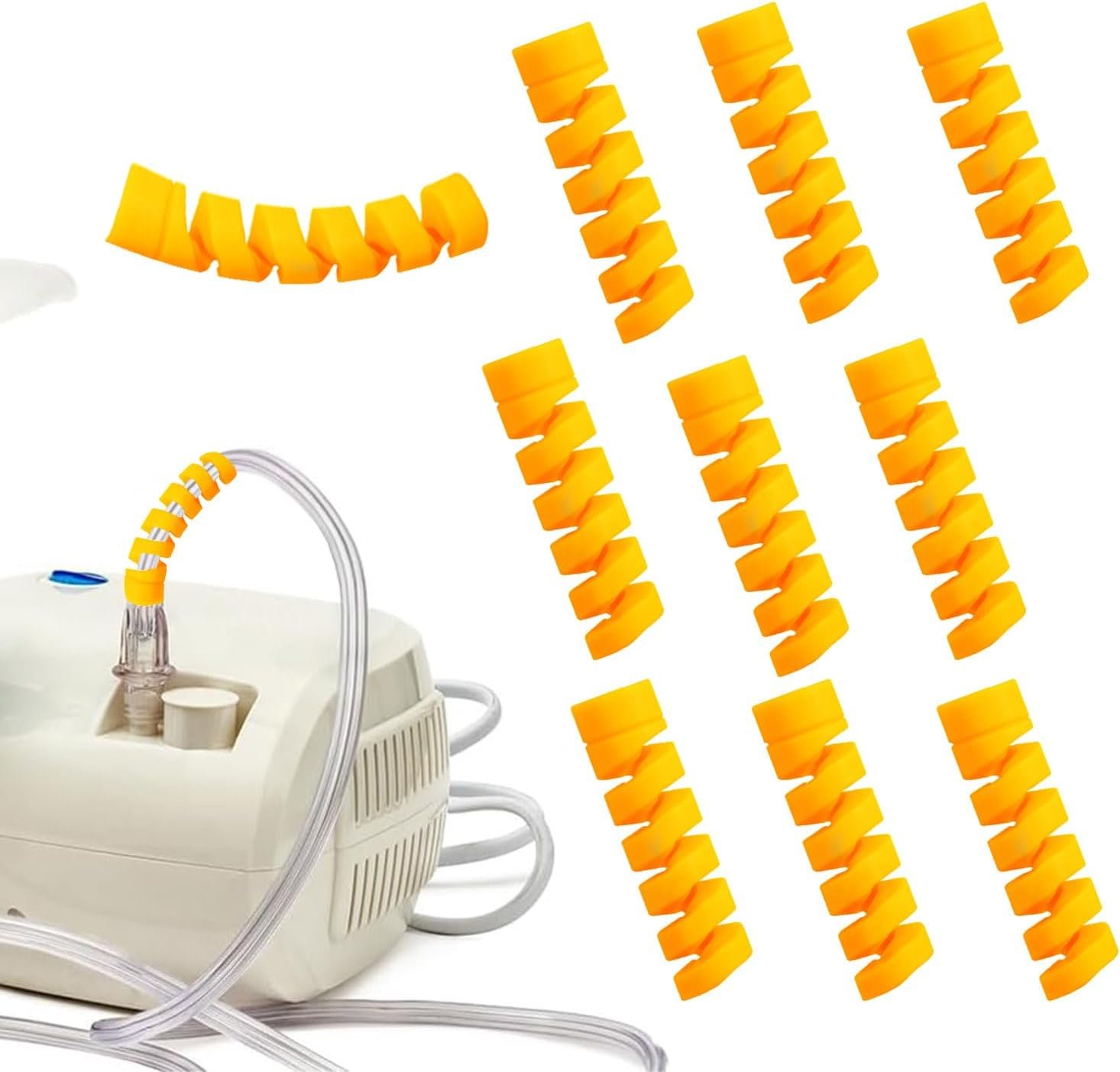 10 Pack Oxygen Tube Support Crimp S...