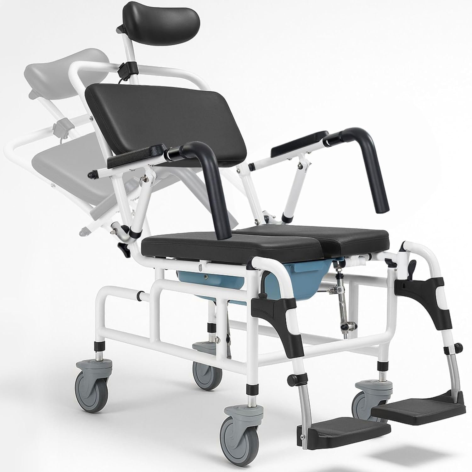Vive Reclining Shower Chair with Wh...