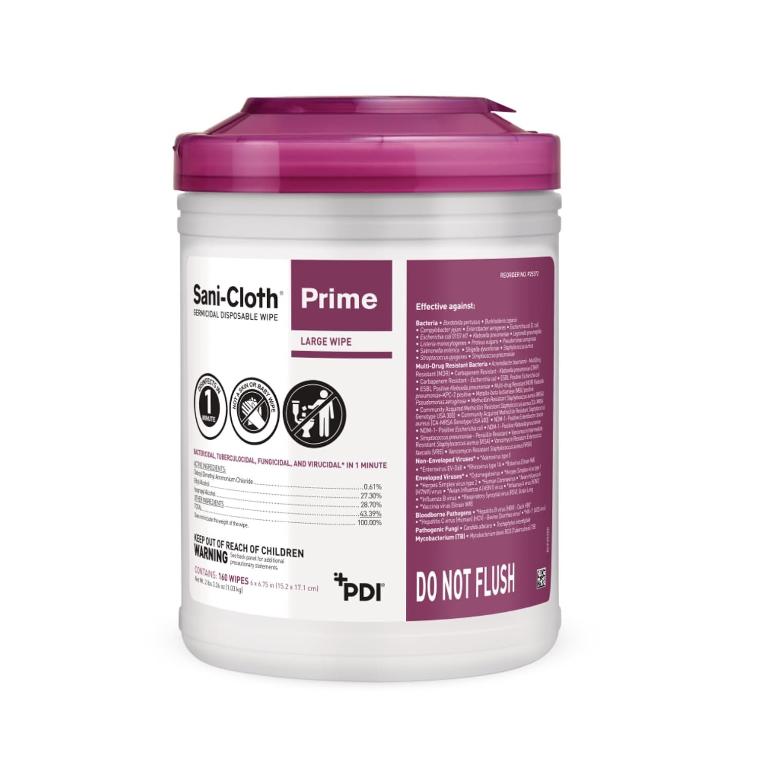 Sani-Cloth Prime Germicidal Wipe, H...