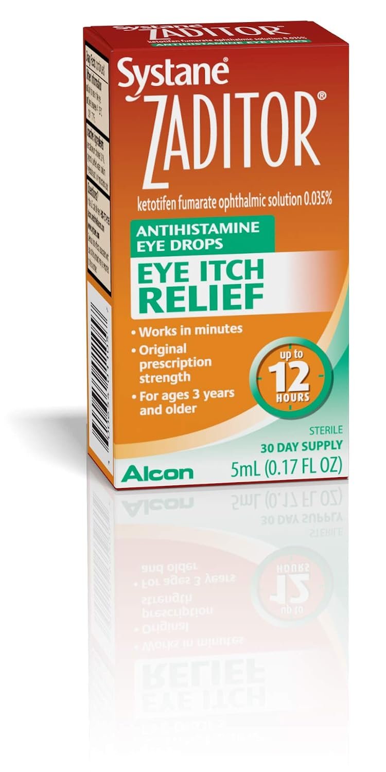Zaditor Systane Eye Itch Relief Antihistamine Eye Drops, 5 mL - Image 3
