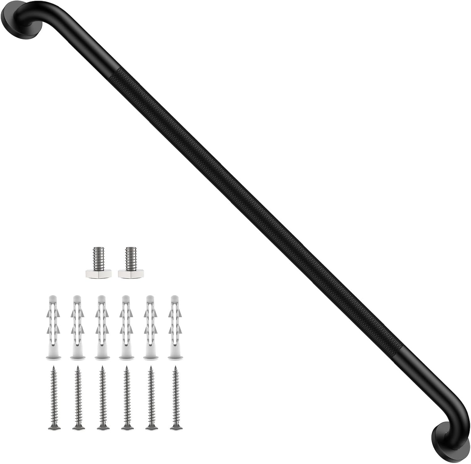 ZUEXT 42 Inch Extra Long Matte Blac...