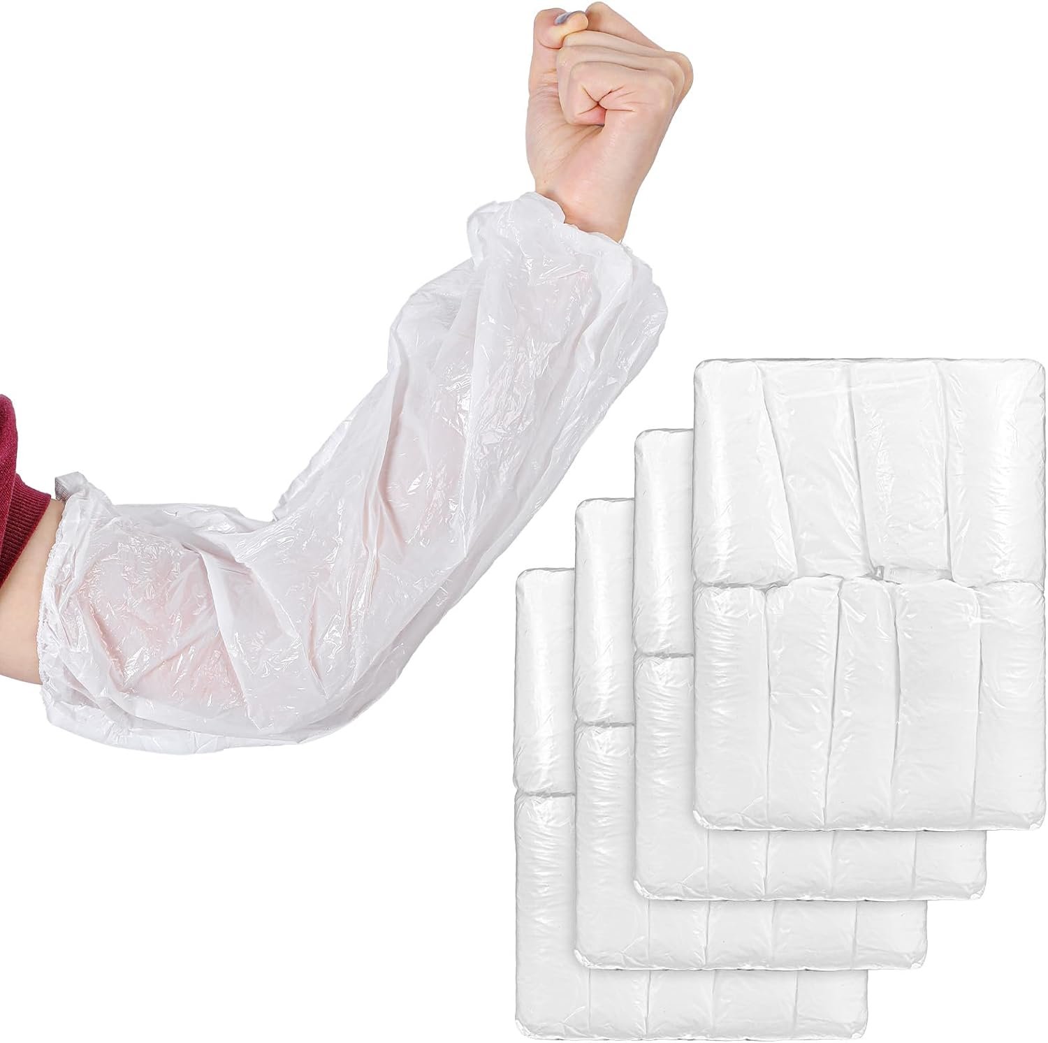 400Pcs Disposable Arm Sleeves Cover...