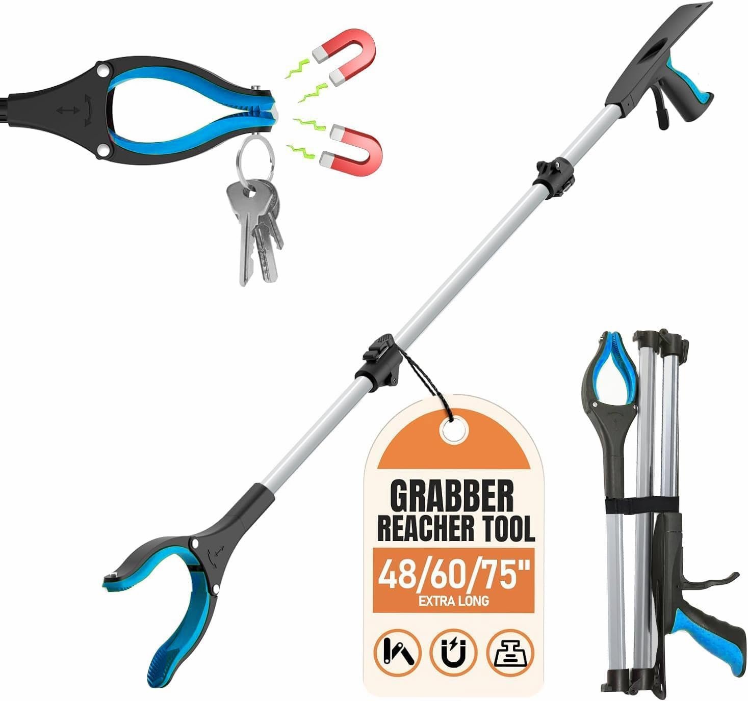 Extra Long Grabber Reacher Tool, 48...