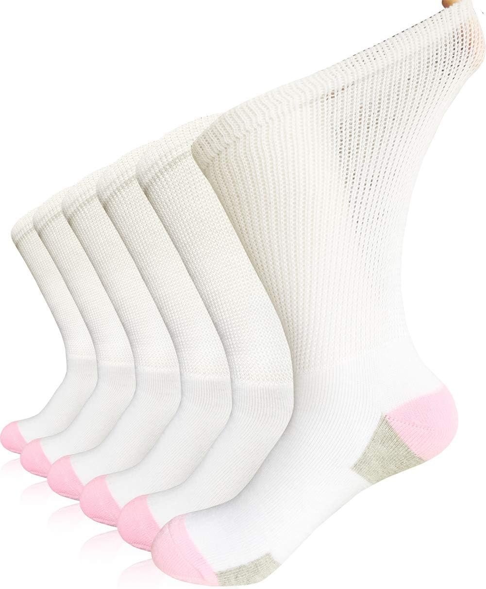 SYOLLAVE Women Diabetic Socks Non-B...