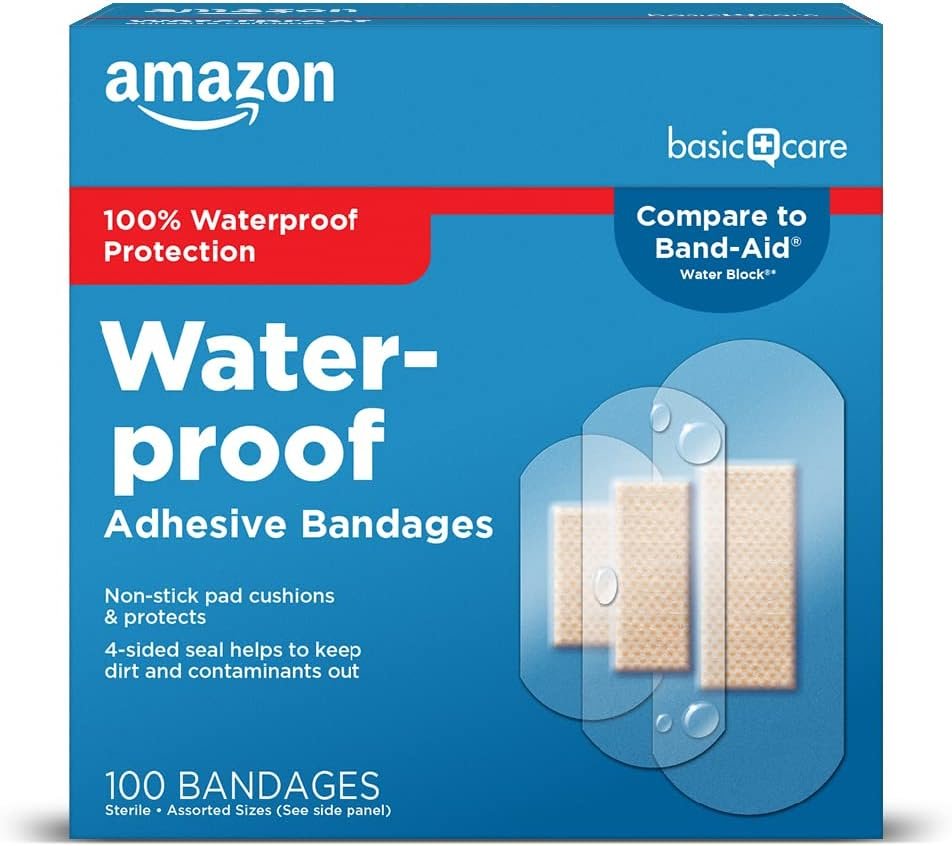 Amazon Basic Care Waterproof Clear ...