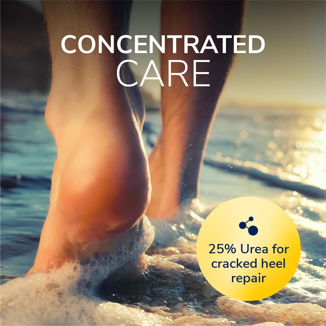 Dr. Scholl's Severe Cracked Heel Repair Restoring Balm 2.5oz, with 25% Urea for Dry, Cracked Feet, Heals and Moisturizes for Healthy Feet - Image 6