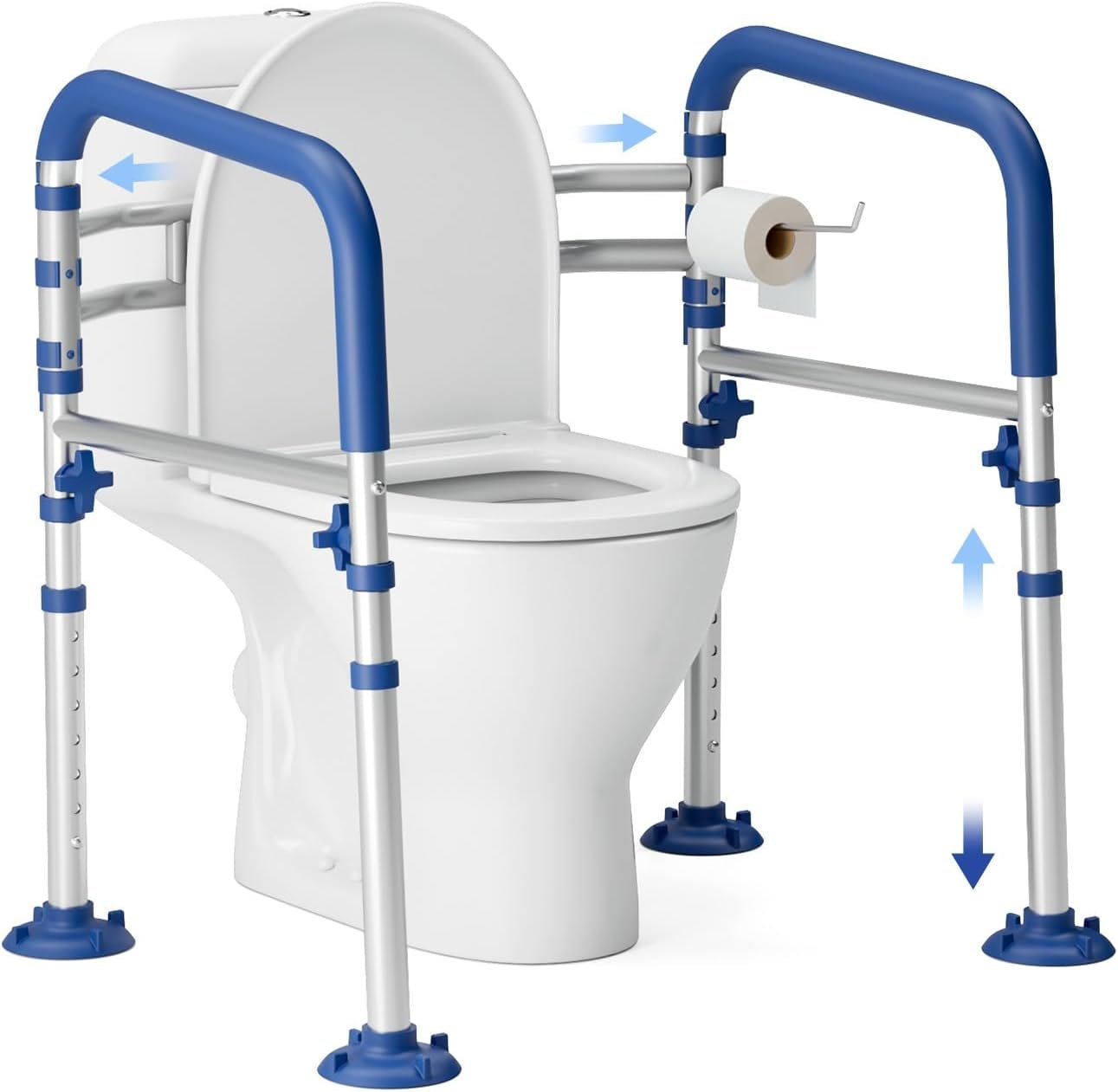 Loyoda Foldable Toilet Safety Rails...