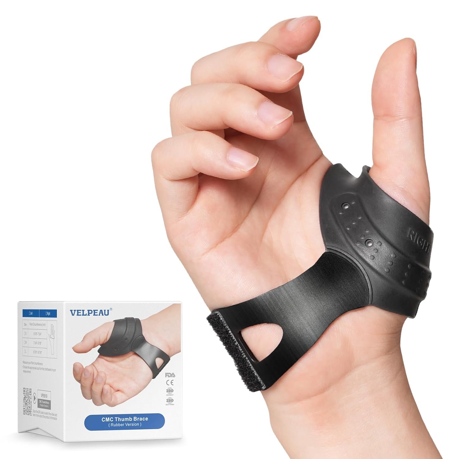 Velpeau Flexible CMC Thumb Brace fo...