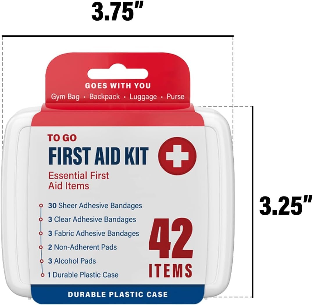 DecorRack 1000 Piece First Aid Kit, 24 Individual Boxes of 42 Items Each, First Aid Kits for Minor Cuts, Scrapes, Travel, Car, Home, Work, Field Trips or Camping (1000pcs, 24 Pack) - Image 5