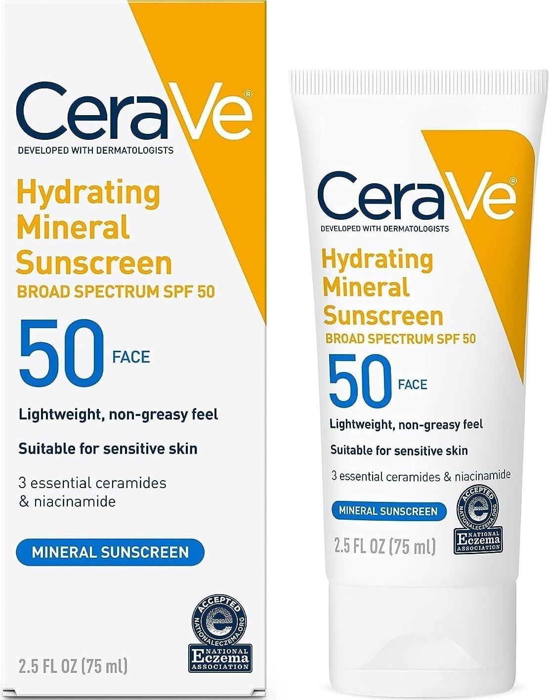 CeraVe Hydrating Mineral Sunscreen ...