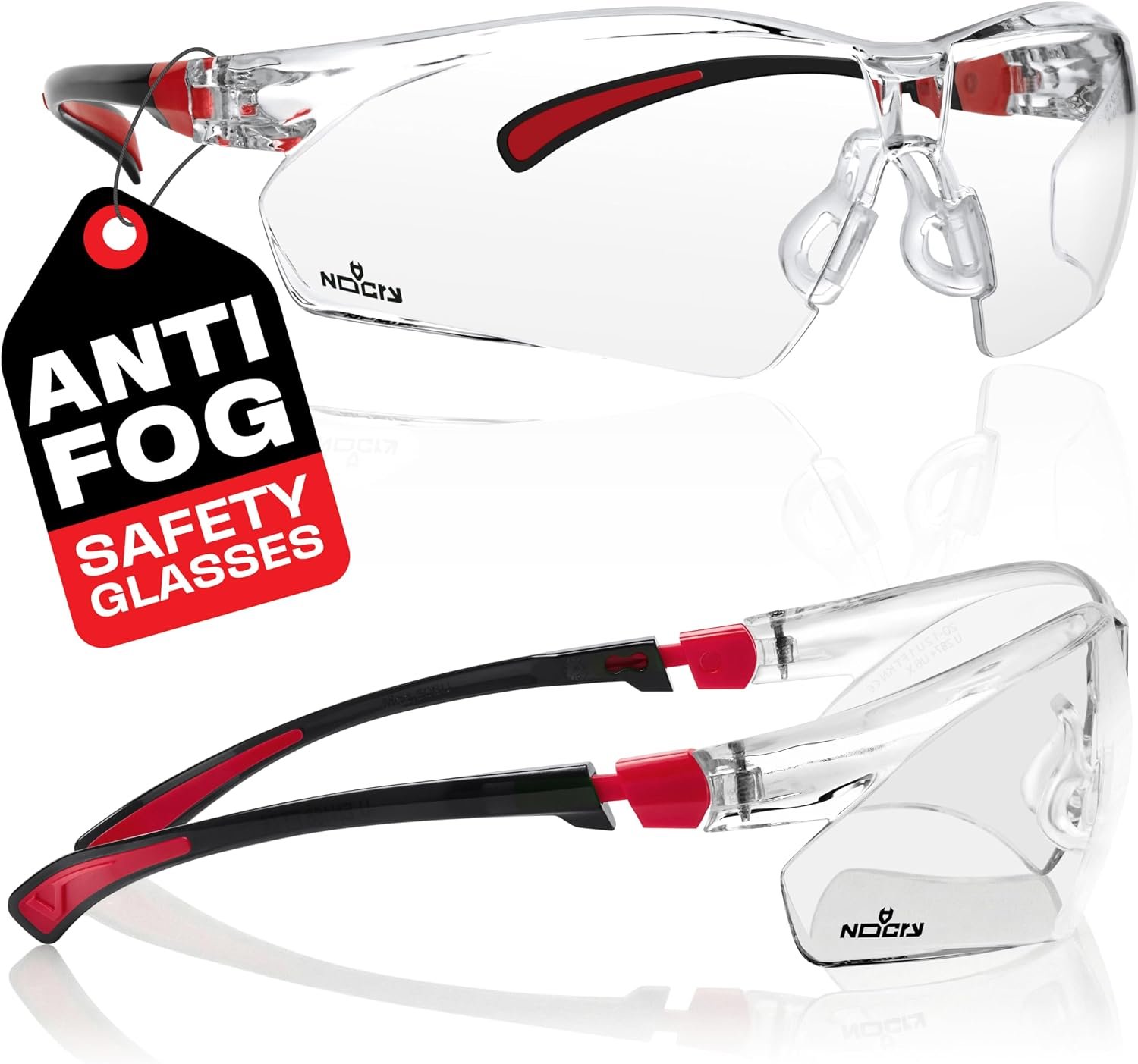 NoCry Clear Safety Glasses for Men ...