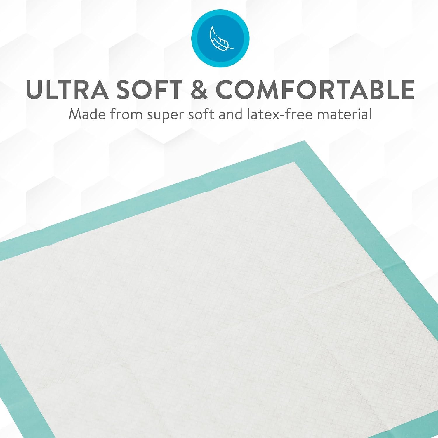 Inspire Super Absorbent Disposable Bed Pads for Chronic Incontinence Ultra Thick and Absorbent Bed Pads Disposable Adult | Pee Pads for Adults (36" X 36" Pack of 50) XX Large - Image 3