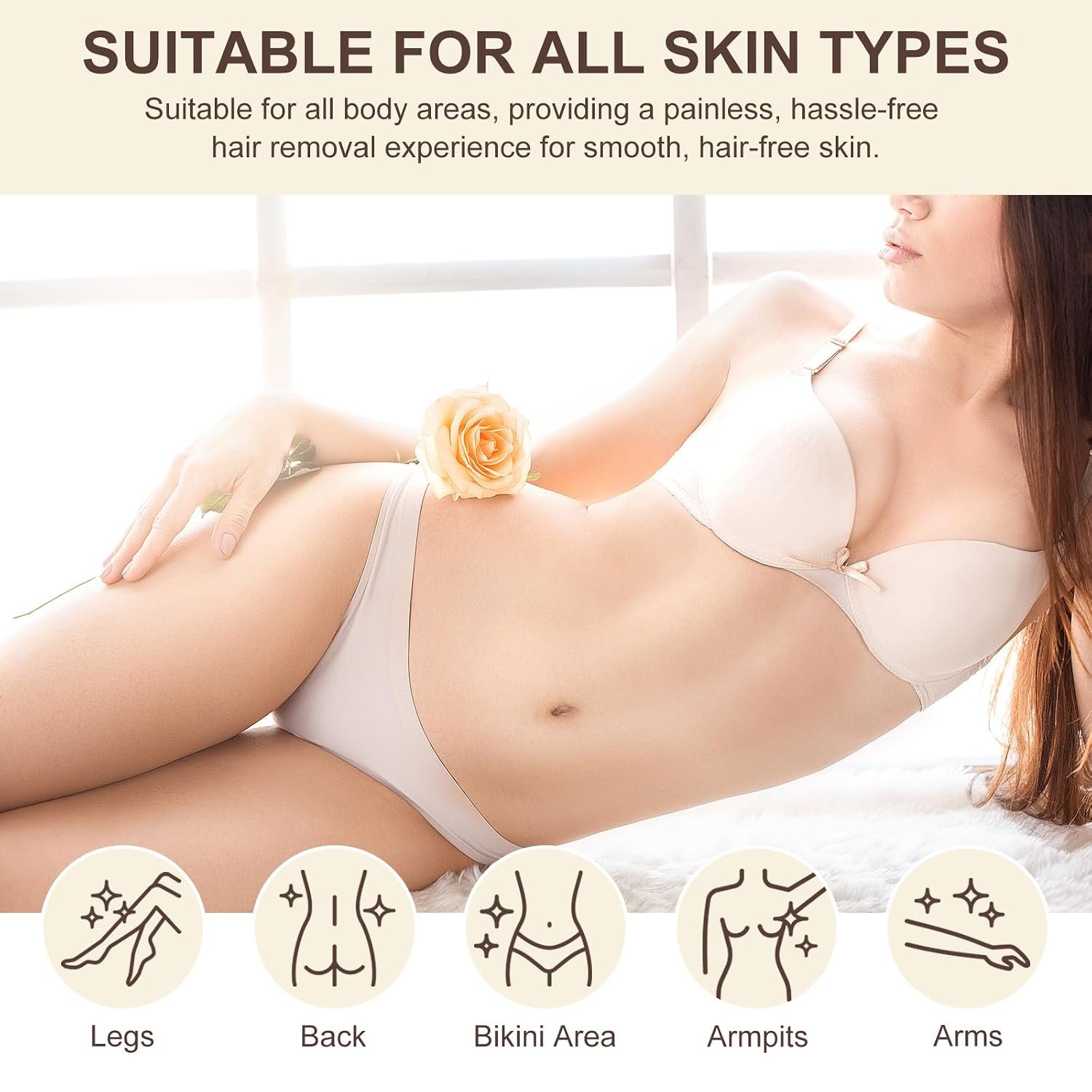 Premium Cyperus Rotundus Oil 2PCS - Reducing Body Hair Growth | 100% Pure Cyperus Rotundus Essential Oil for Smooth Skin & Hair Removal, 60ml - Image 7