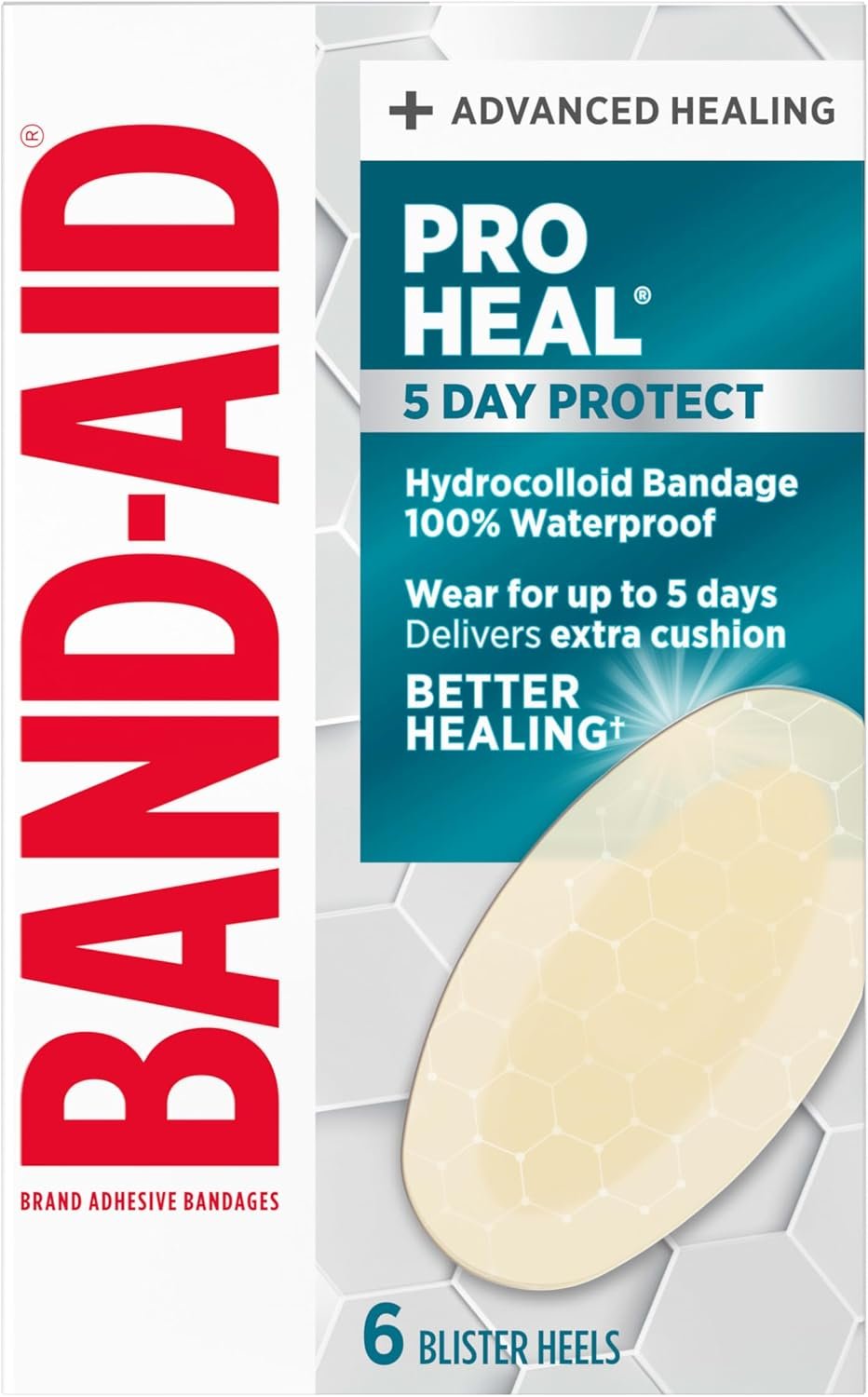 BAND-AID Brand Pro Heal 5 Day Prote...