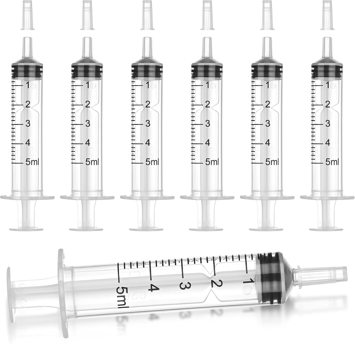 12Pack 5ml Syringes Without Needle ...