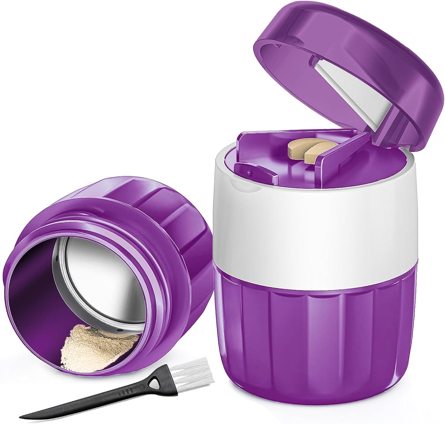 DUBSTAR 3-in-1 Pill Crusher Fine Po...