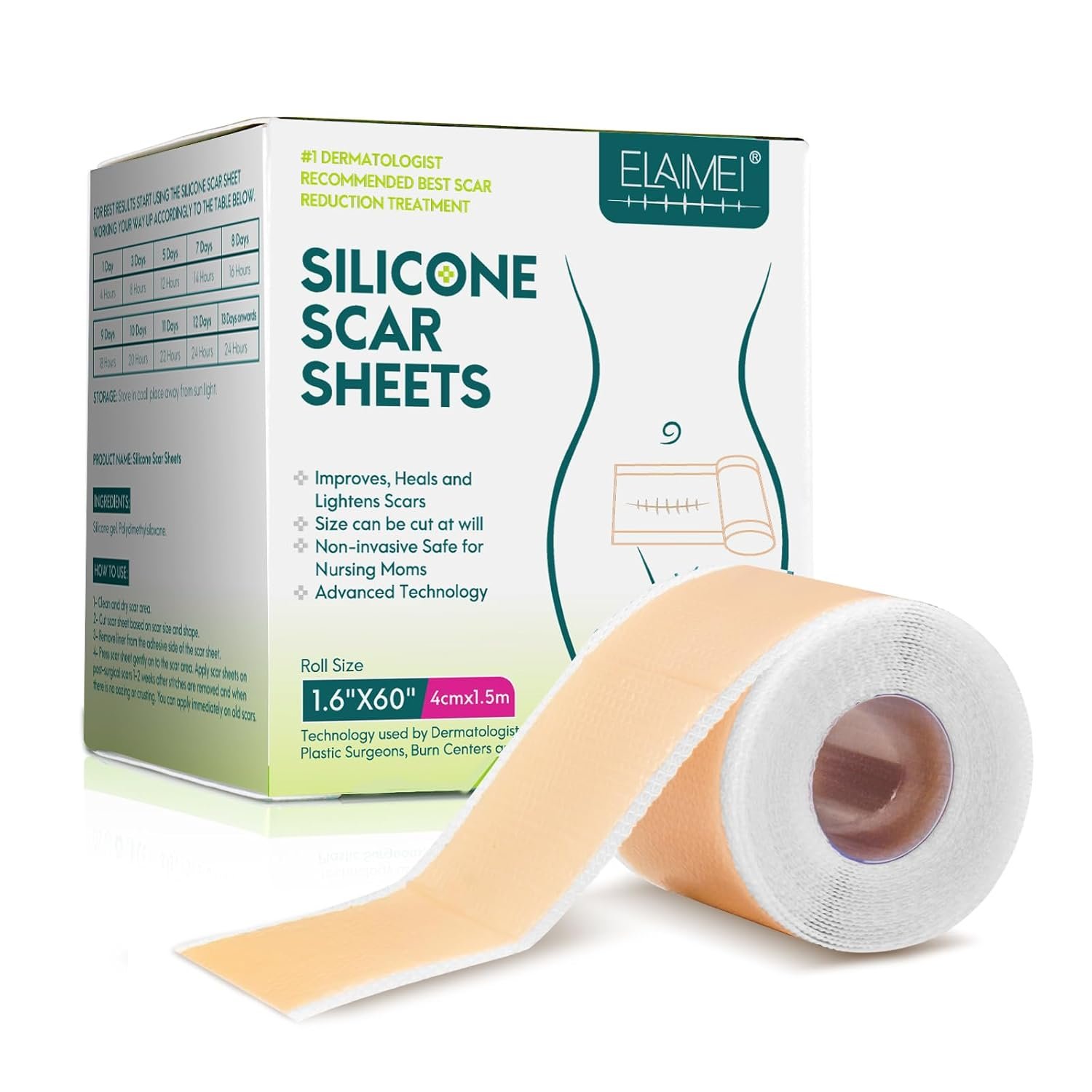 Silicone Scar Sheets, Silicone Scar...