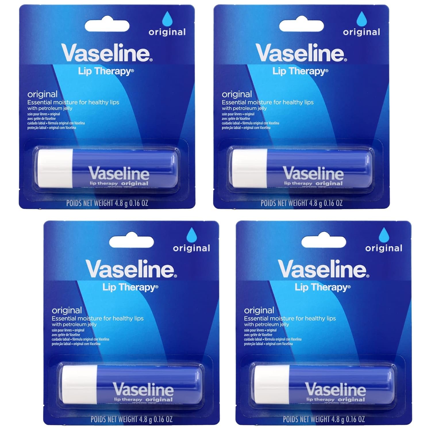 Vaseline Lip Therapy Care Original,...