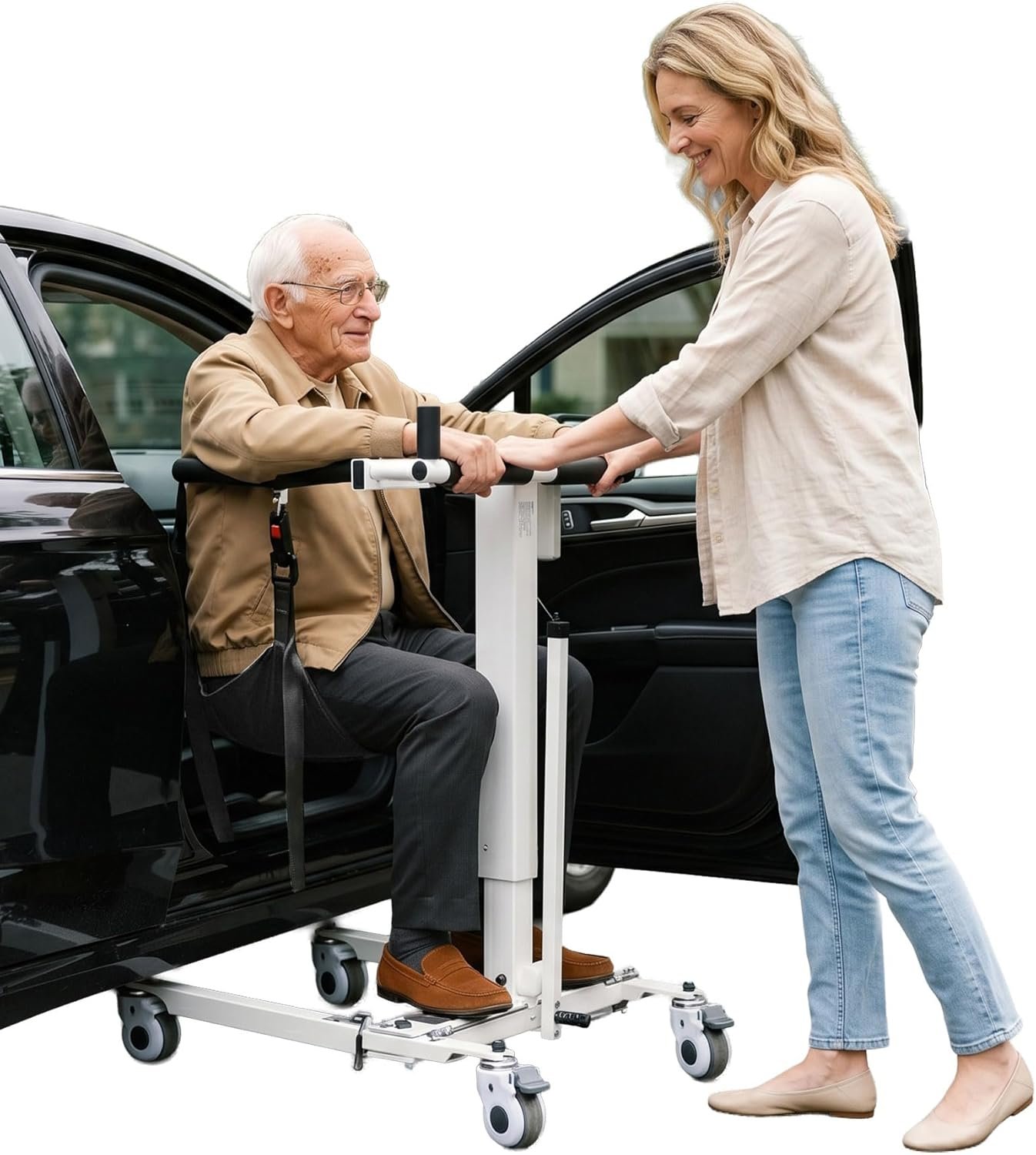 VOCIC Electric Transfer Lift for Ca...