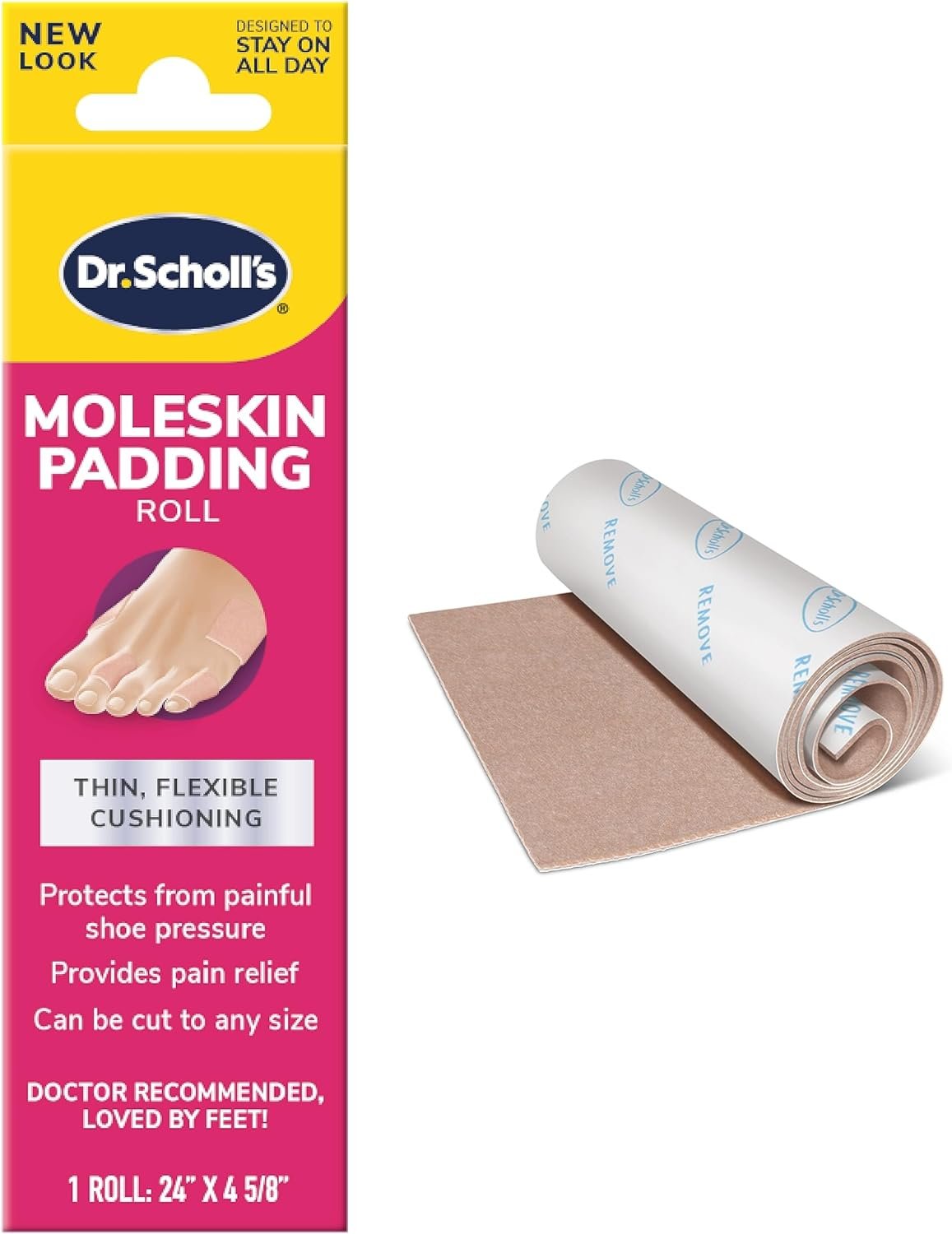 Dr. Scholl’s Moleskin Padding...