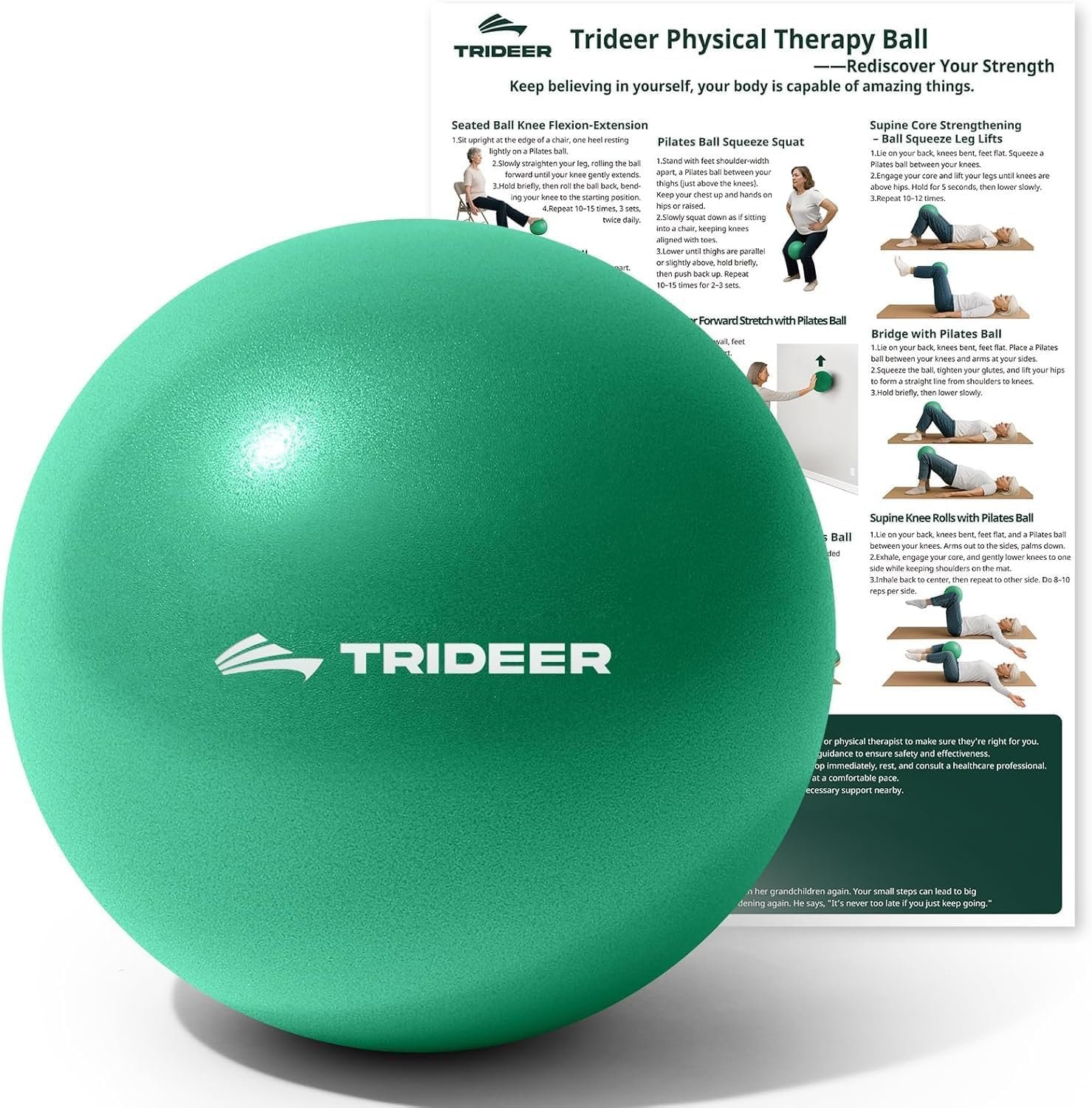 Trideer Exercise Ball for Rehabilit...