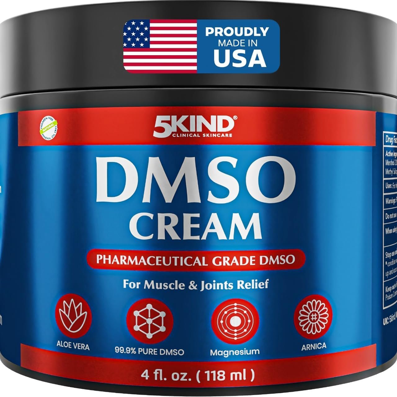 5Kind DMSO Cream for Pain Relief 4 ...