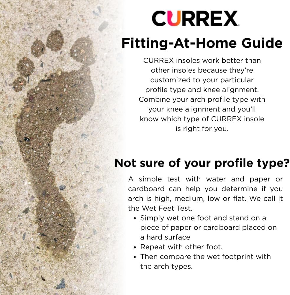 CURREX RunPro Insoles for Running Shoes, Arch Support Inserts to Help Reduce Fatigue, Prevent Injuries, Boost Performance for Men & Women (High Arch, Medium Size) - Image 4