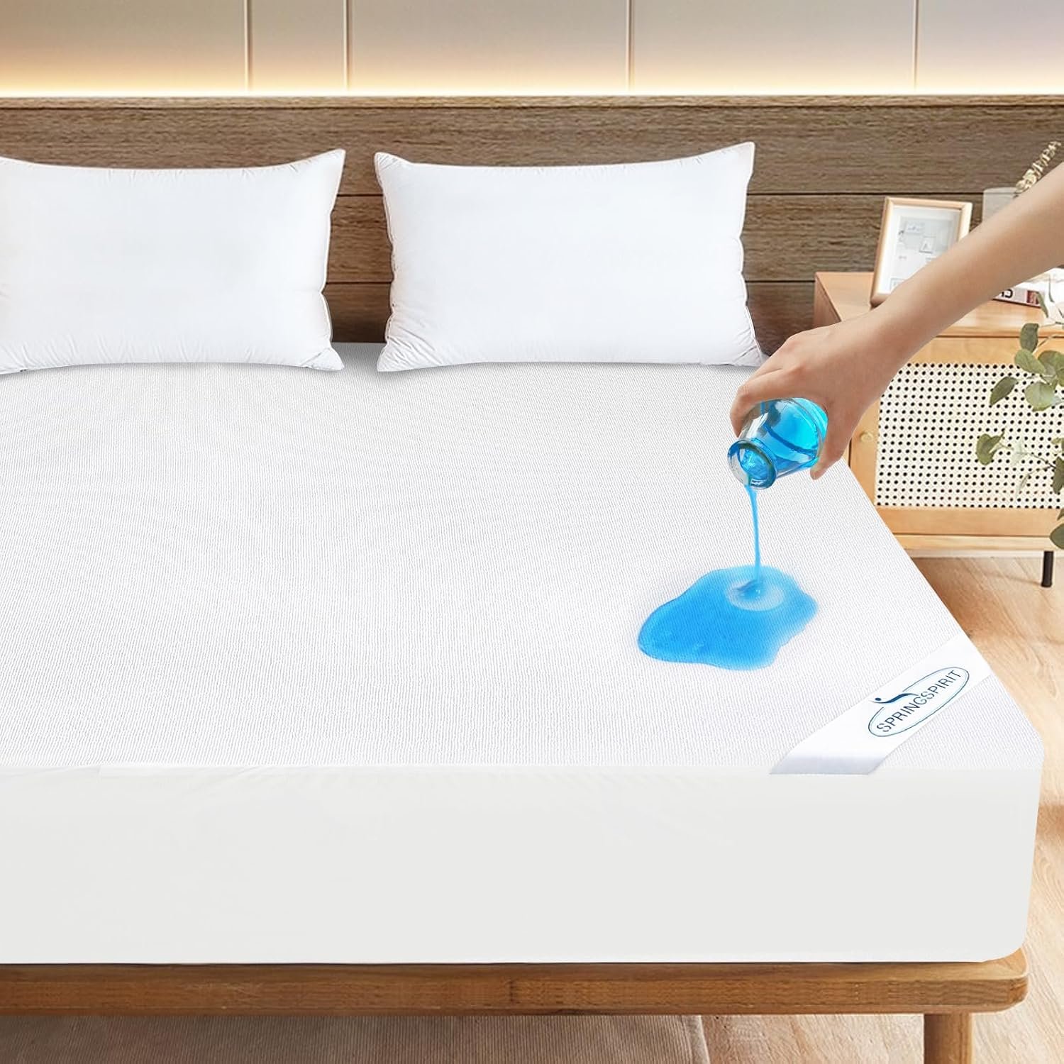 Queen Size Mattress Protector Water...