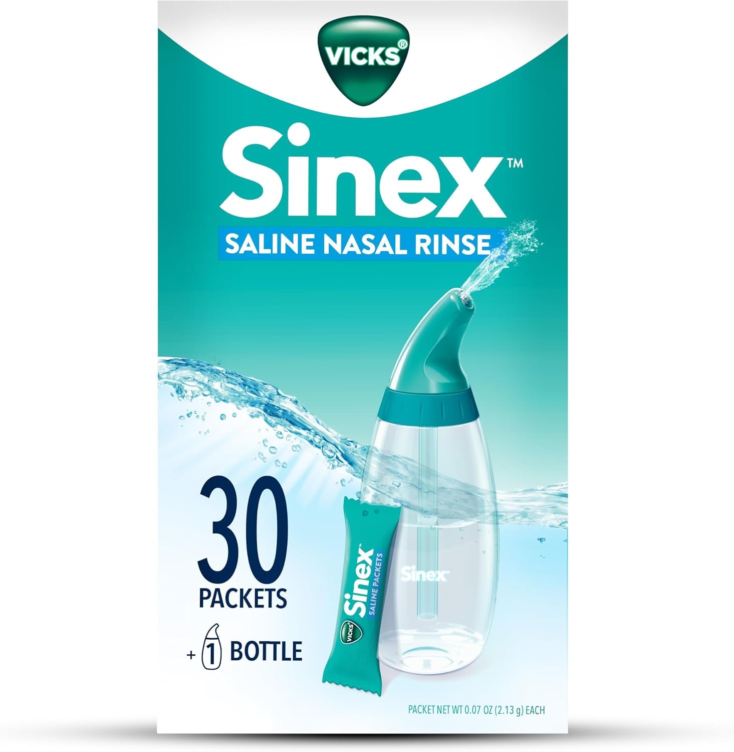 Vicks Sinex Saline Nasal Rinse Star...