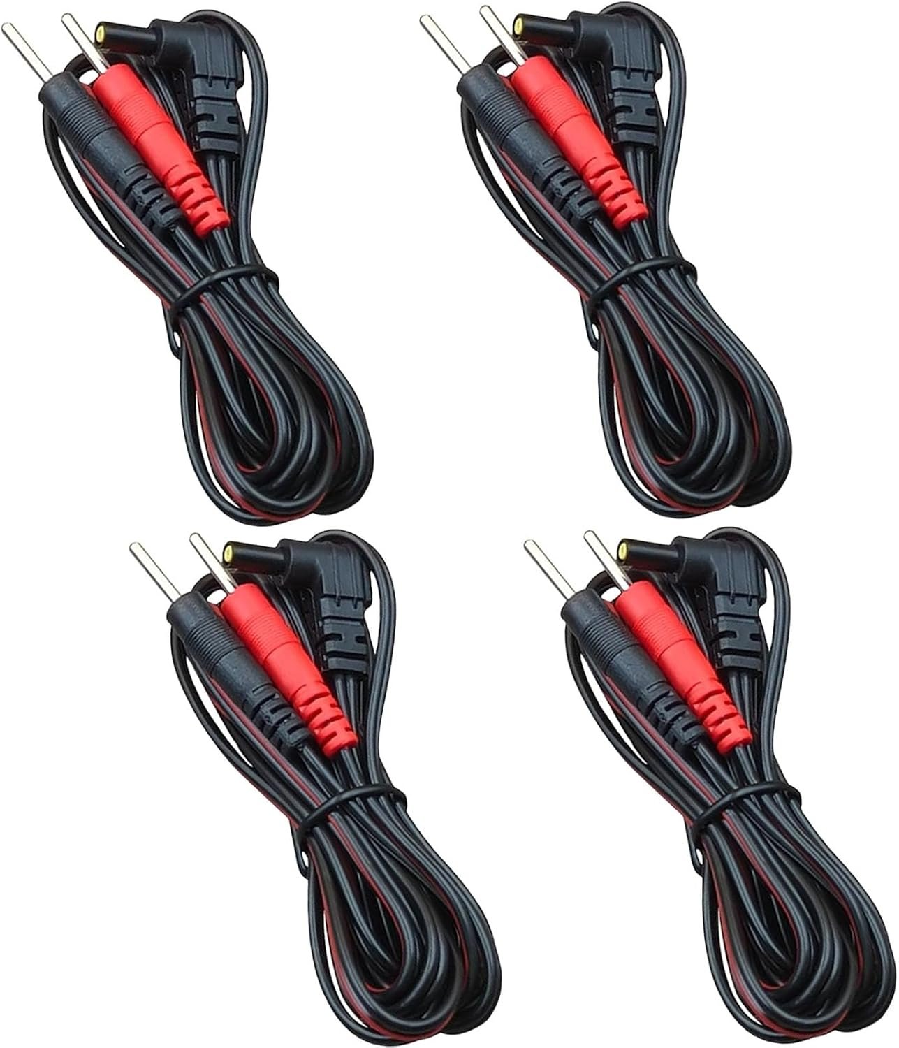 4 Packs TENS Lead Wires Replacement...