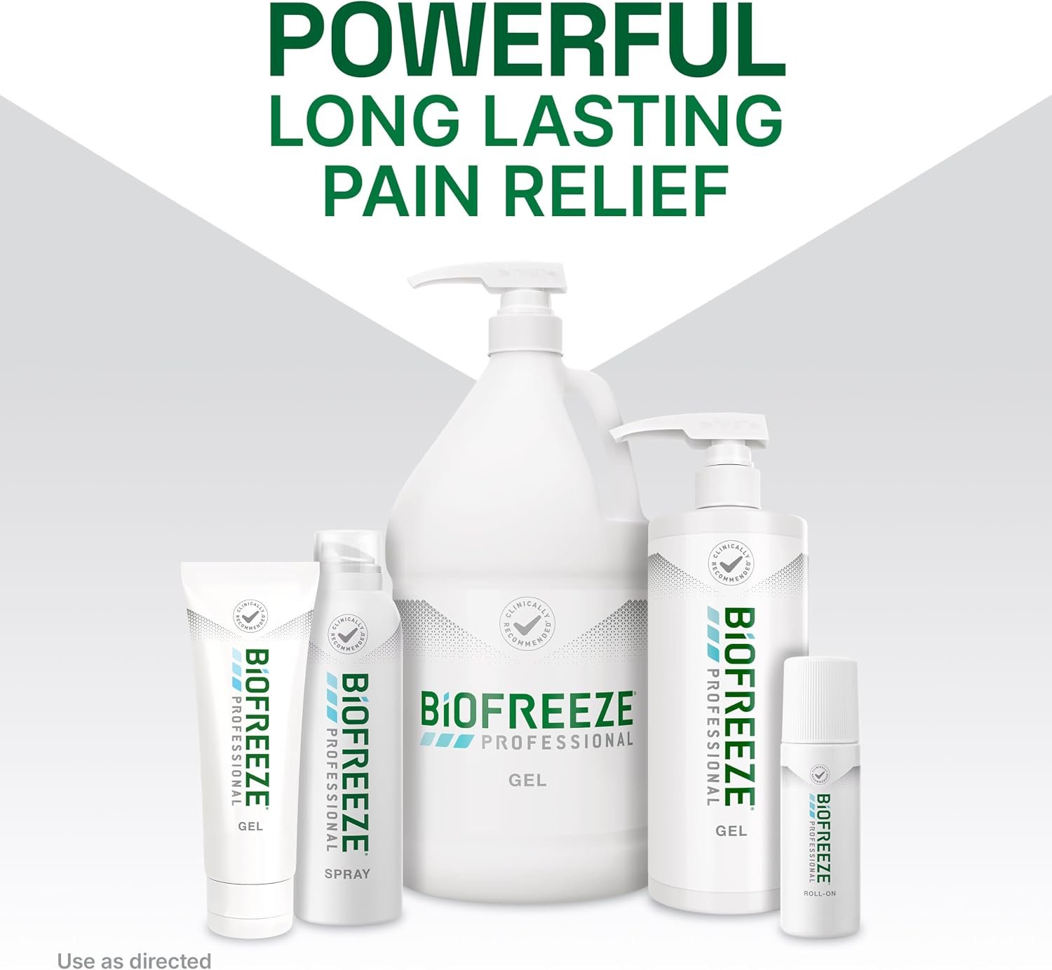 Biofreeze Professional Pain Relief Gel, Colorless Menthol Gel, 32 FL OZ - Image 7