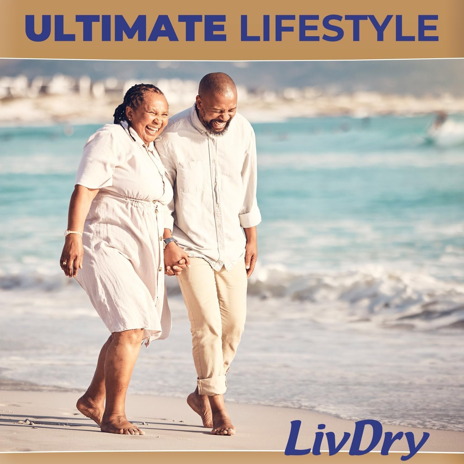 LivDry Ultimate 2XL Adult Incontinence Underwear, Max Absorbent Diapers for Women and Men, XXL 60” -80" Waist, Leak Proof Cuff, XX-Large, 44 Pack - Image 6