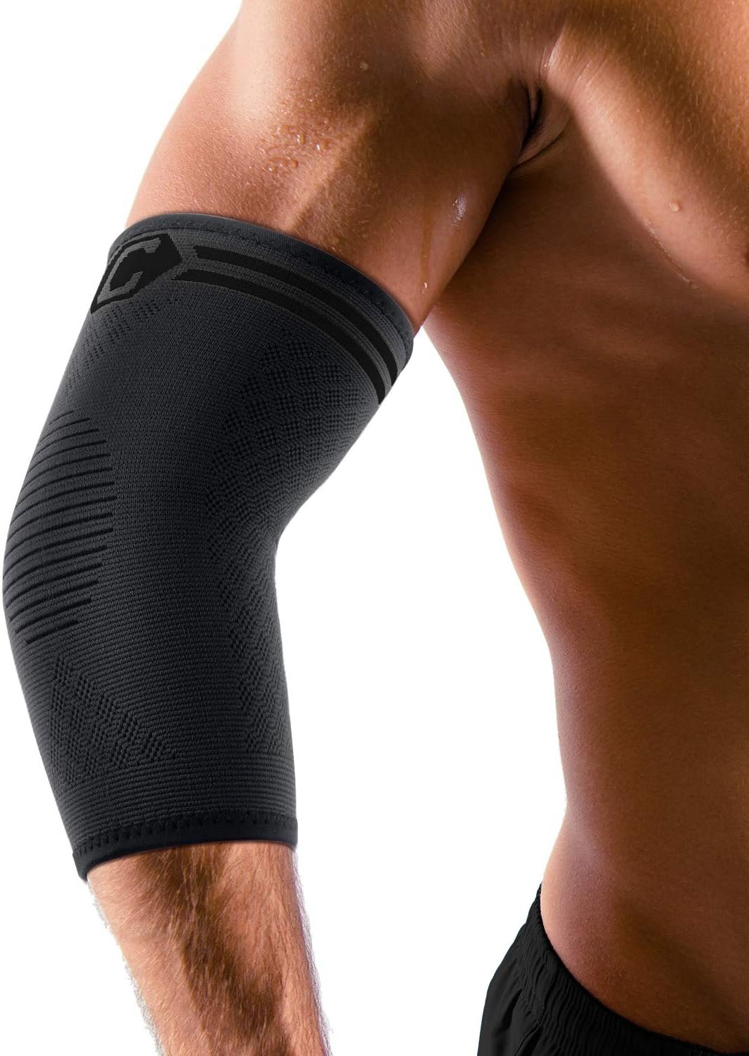 CAMBIVO 2 Pack Elbow Brace Compress...