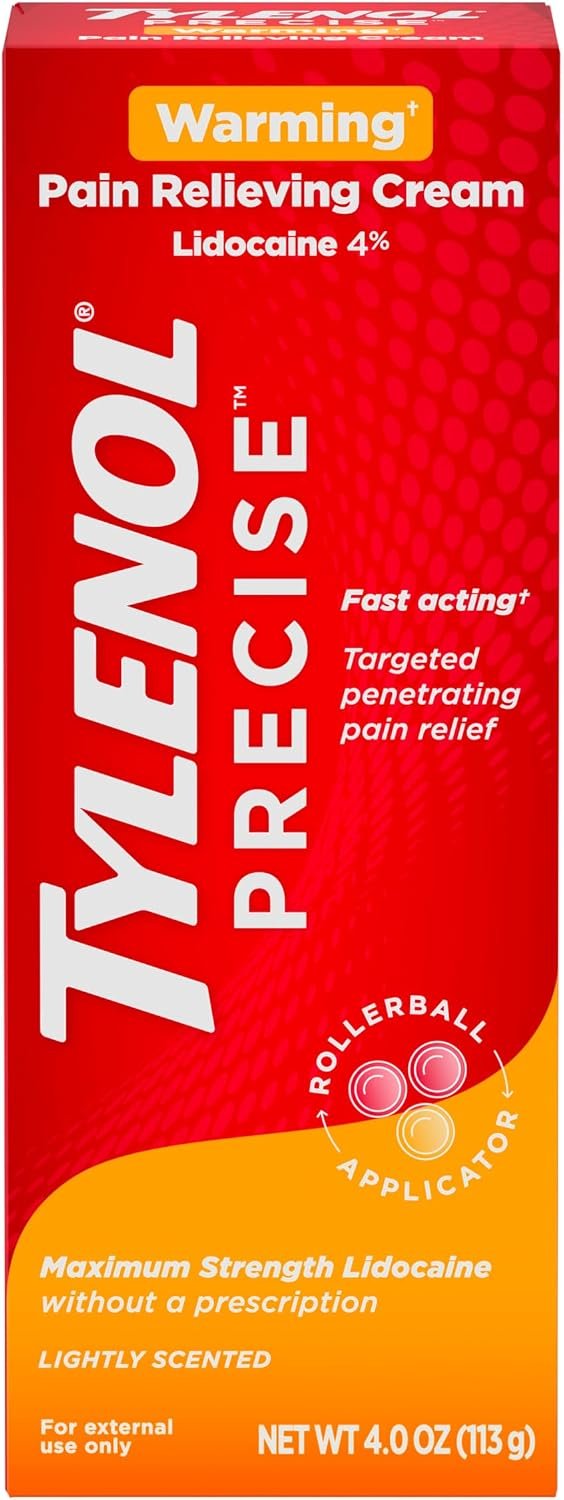 Tylenol Precise Warming Lidocaine C...
